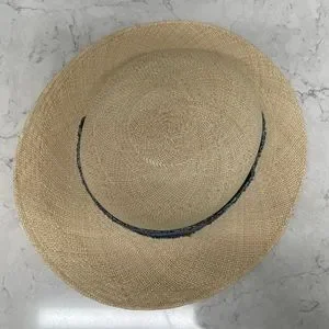 CHANEL | Accessories | Chanel Beige And Blue Denim Trim  display picture 2